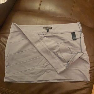 Gray Express skirt